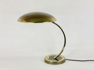 Bauhaus Brass Desk Lamp By Christian Dell Kaiser Leuchten Mid Century Vintage