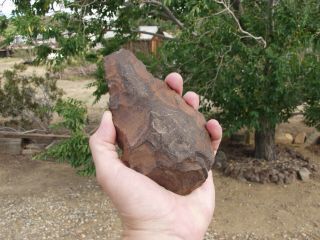 Beautifully Worked Paleolithic Hand Axe From Africa
