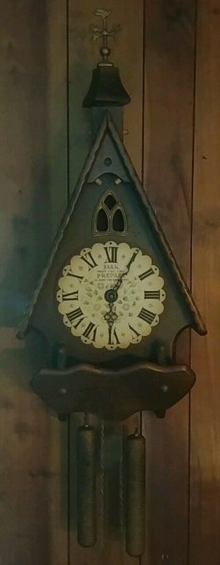 England Co Cathedral Regulator Wall Clock Good