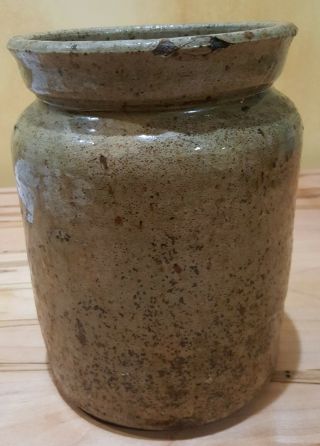 Edgefield pottery Southern stoneware crock 2