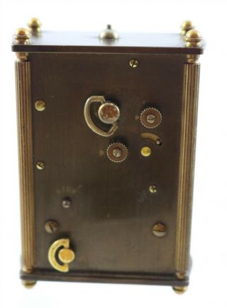 Vintage 1950 ' s LeCoultre 8 Day Alarm Clock 4