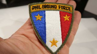 Wwii Us Army Philippine Ground Forces Patch