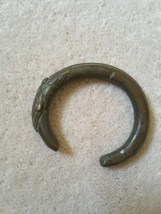 A AFRICAN IRON BRACELET FROM WEST AFRICA 2