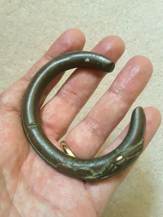 A AFRICAN IRON BRACELET FROM WEST AFRICA 7