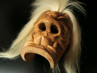 Japanese Eho Nakamura BURYU mask noh kyougen kagura demon mask bugaku 9