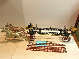 Vintage Toys,  Wilkins Hubley Ives Kenton Parts,  Ives Ladder Wagon,  Cast Iron