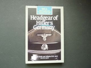 Hard Cover Book,  Headgear Of Hitler 