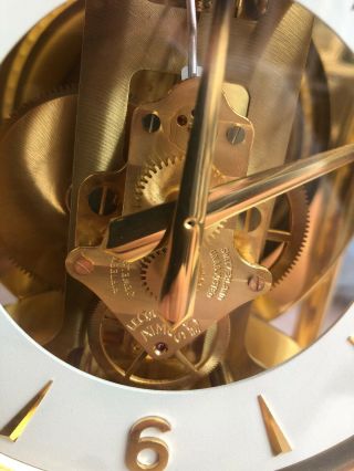 Vintage Atmos LeCoultre Mantel Clock Perpetual Motion 15 Jewels - For Repair 2