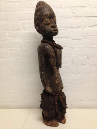 170416 - Large Old Tribal African Dan Figure - Liberia.