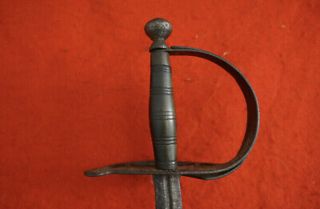 18th Century Revolutionary War Sword with Fighting Guard 5