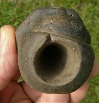 PIPE: FACE - EFFIGY,  CANTON,  ILLINOIS AREA 3