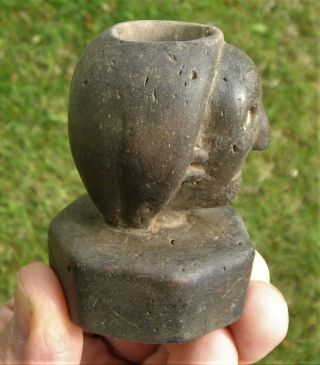 PIPE: FACE - EFFIGY,  CANTON,  ILLINOIS AREA 4