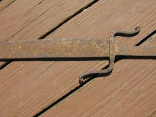 Early Blacksmith Made Wrought Iron Sword 10