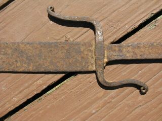 Early Blacksmith Made Wrought Iron Sword 3