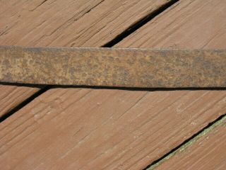 Early Blacksmith Made Wrought Iron Sword 4
