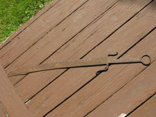 Early Blacksmith Made Wrought Iron Sword 8