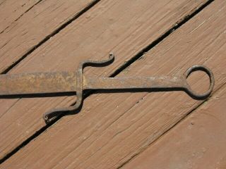 Early Blacksmith Made Wrought Iron Sword 9