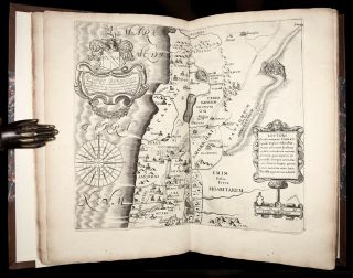 1650 FULLER Pisgah - Sight of Palestine HOLY LAND ISRAEL Bible JUDAICA plates MAPS 4