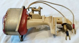 Vintage Mercury Mark 55 E Thunderbolt Four Toy Mini Outboard Boat Motor 7