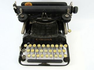 No.  3 Corona Antique 3 - Bank Folding Typewriter