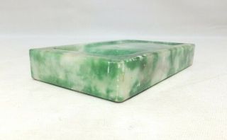 G691: Chinese ink stone of green stone carving ware with appropriate tone 8
