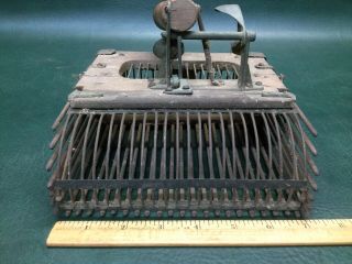 Antique Primitive Mechanical Cranberry Picker Scoop Cape Cod 2