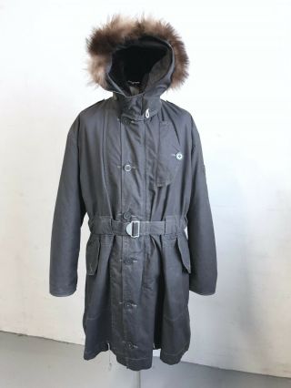 Vtg RAF Cold Weather Parka 1951 Pattern RAF Parka Aircrew Vtg Ventile Parka Sz L 4