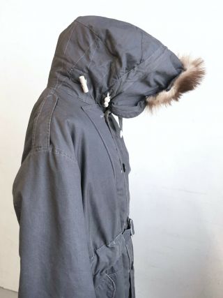 Vtg RAF Cold Weather Parka 1951 Pattern RAF Parka Aircrew Vtg Ventile Parka Sz L 6