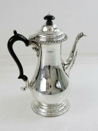 Fabulous Quality Victorian Silver Coffee Pot,  London 1897 Harris Brothers 751g