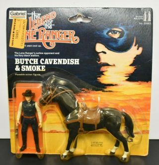 Legend Of The Lone Ranger Butch Cavendish & Smoke Figure Gabriel 1981