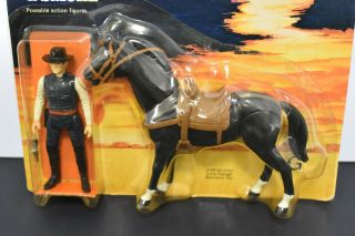 Legend of the Lone Ranger Butch Cavendish & Smoke Figure Gabriel 1981 2