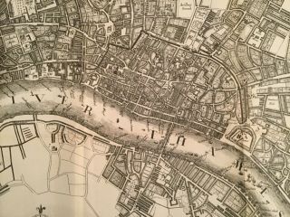 Rare,  A Plan Of The City’s Of London,  Westminster And The Borough Of Southwark 3