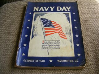 Navy Day October 28,  1940