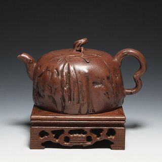 Oldzisha - Unique China Yixing Zisha Old " Gongchun " Teapot By Master Pei Shimin