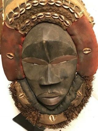 181112 - Old Tribal African Mask from the Dan Guere - Liberia. 3