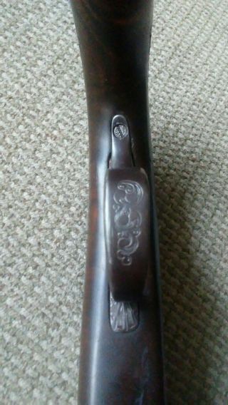 Antique 18th - early 19th Century Flintlock Pistol Gun Parts Stock & Hardware 4
