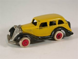 1930s Cast Iron Hudson Terraplane Touring Car Toy By Hubley Restored