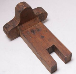 Lamson Vintage Industrial Foundry Wood 8 " Sliding Guide Tool Mold Pattern M16