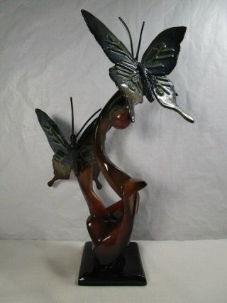 Imago Renbew Sapphire Butterfly Statue - Not Often Seen