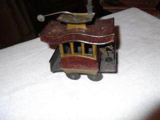 Toonerville Trolley antique tin toy 2