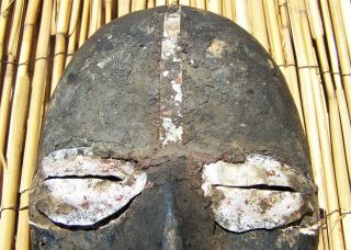 African Art Dan We Guere Mask With metal Teeth From Liberia 10 