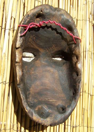 African Art Dan We Guere Mask With metal Teeth From Liberia 10 