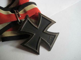 Knight cross 800 silver WW II paratrooper award,  ribbon 1939 rare veteran badge 7