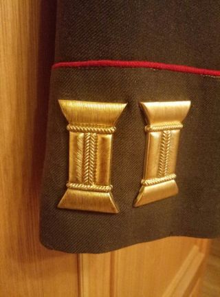 Military armored force uniform (trousers and coat) USSR dated 1949 5