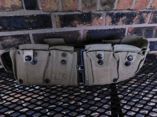 Hinson Mfg Co 1942 10 Pocket Ammo Belt