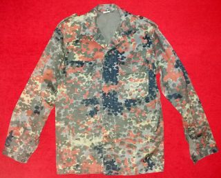 Belgium Belgian Air Force Flecktarn Camouflage Camo Uniform Shirt