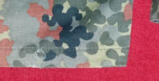 Belgium Belgian air force Flecktarn camouflage camo uniform shirt 3