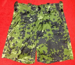 Denmark Danish Army M84 Flecktarn Camouflage Camo Uniform Shorts