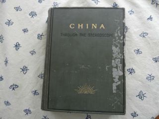 1901 Chinese Stereoscope Guide With Maps China Shanghai Canton Boxer Rebellion