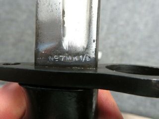 BRITISH NO.  7 MK I BAYO FOR NO.  4 ENFIELD RIFLES - MARKED “M47A” - - 4